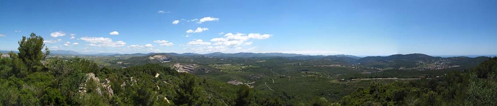 Panoramica desde Olérdola