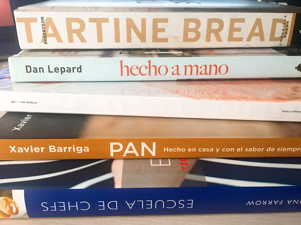 Libros sobre pan casero