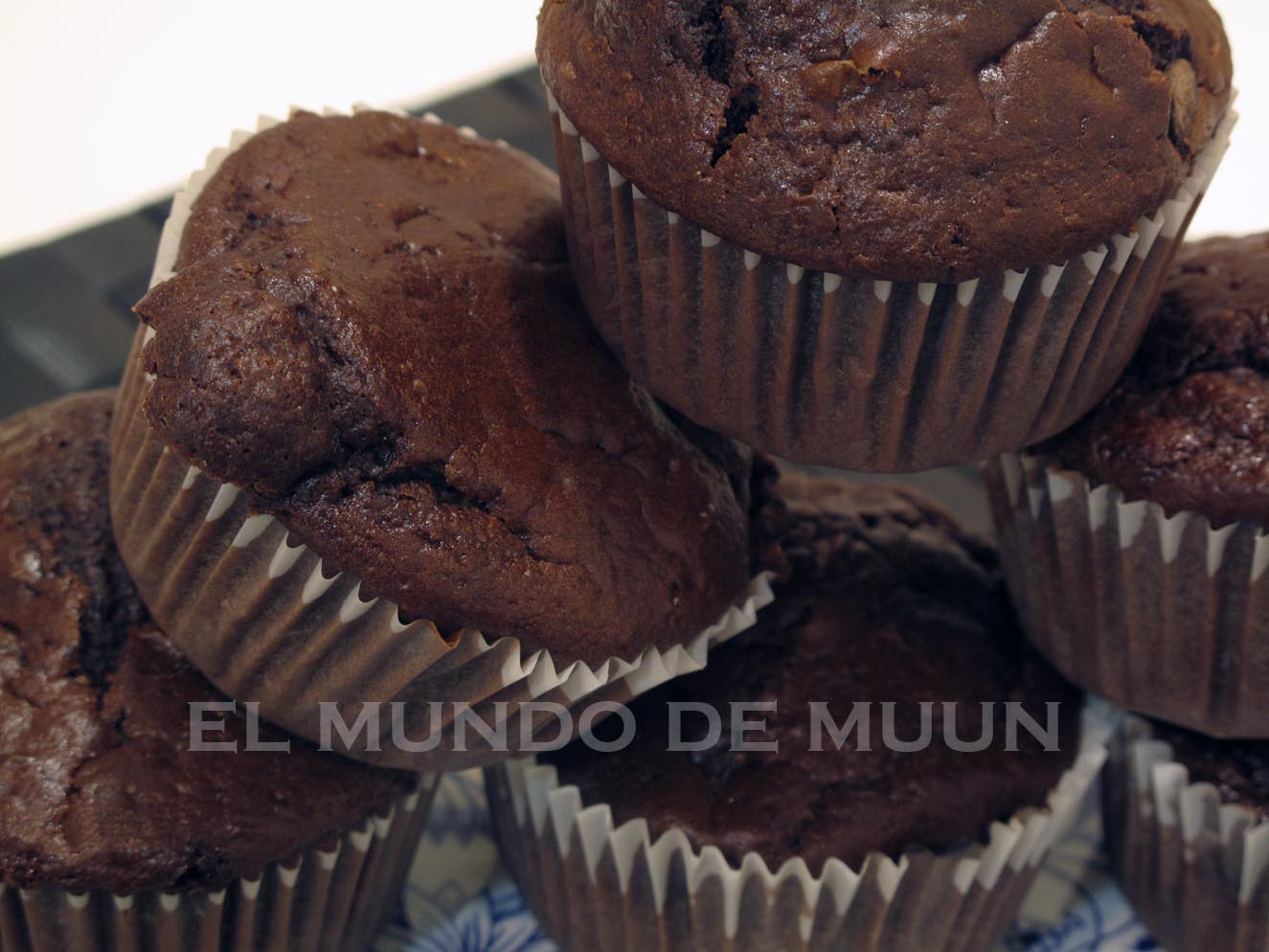 Muffins de chocolate