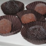 trufas de chocolate