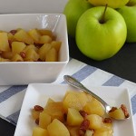 compota de manzana