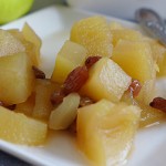 Compota de manzana