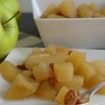 compota de manzana