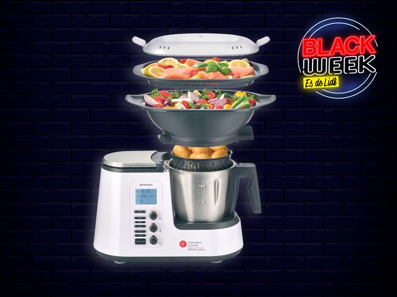 Robot de cocina Monsieur Cuisine de Lidl.