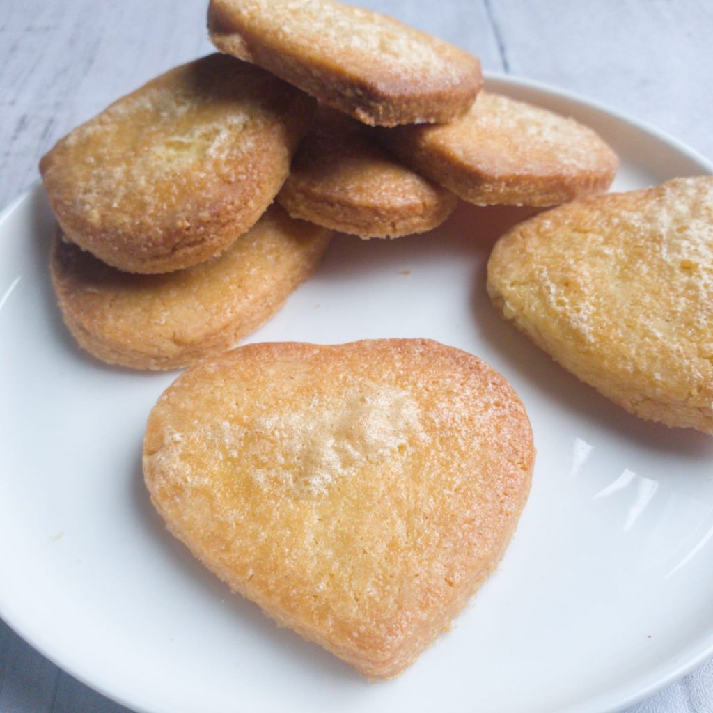 Galletas Corassons ametla - Corazones de almendra